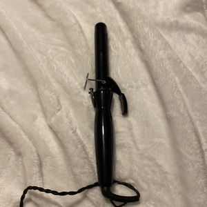 curling iron. gives nice beach waves